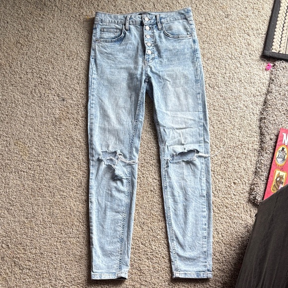 wild fable Denim - Wild Fable Light Blue High Rise Jeans